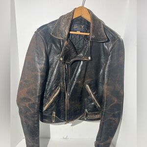 Vtg Buco J-24 leather jacket 42